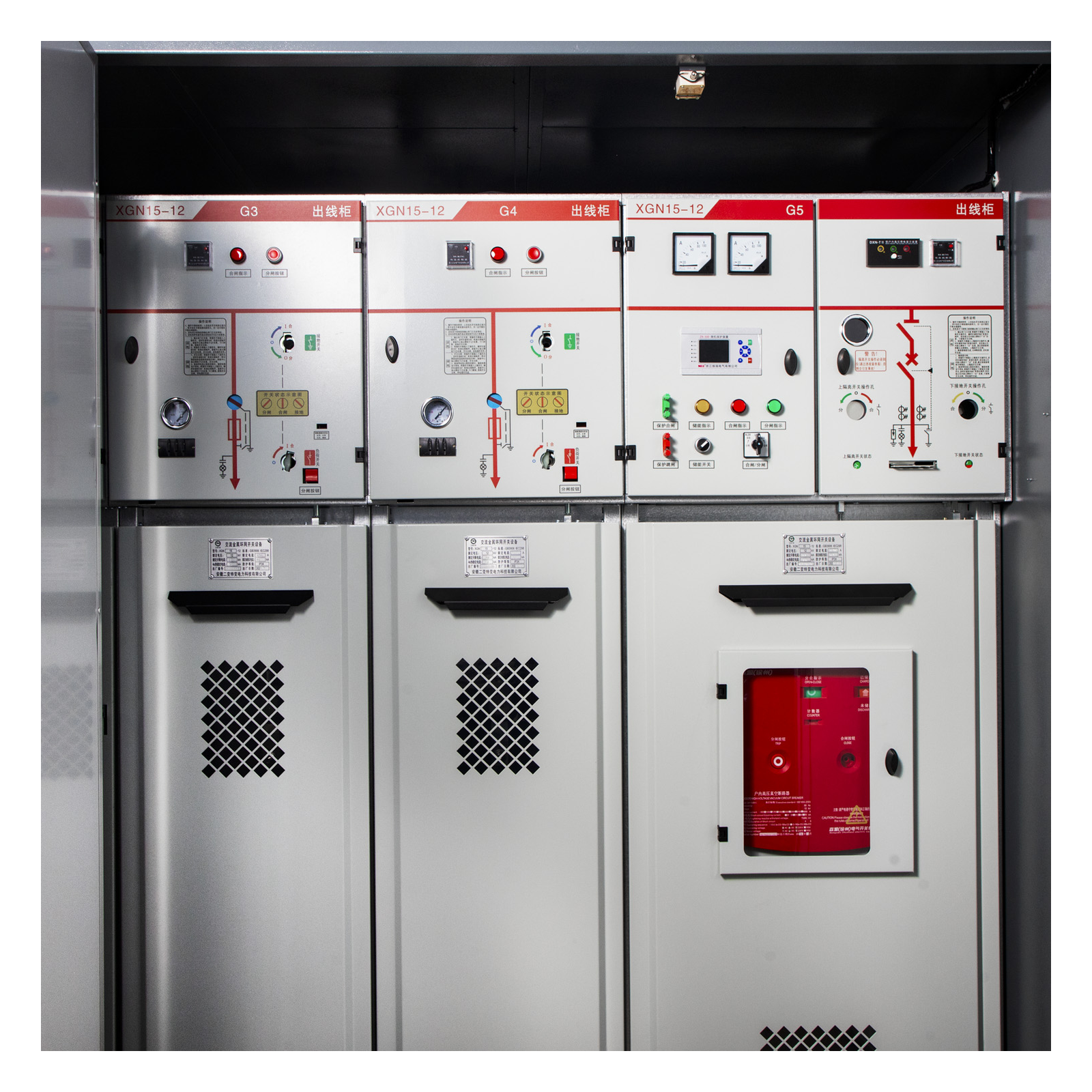 Three-Phase Main Low Voltage Distribution Panel (MLVDP) - 2500A — 2500 kVA Distribution & Power Transformers Factory View