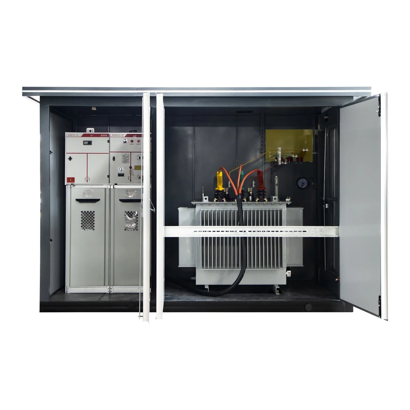 Prefabricated substation interior — european substation gallery interior view 001