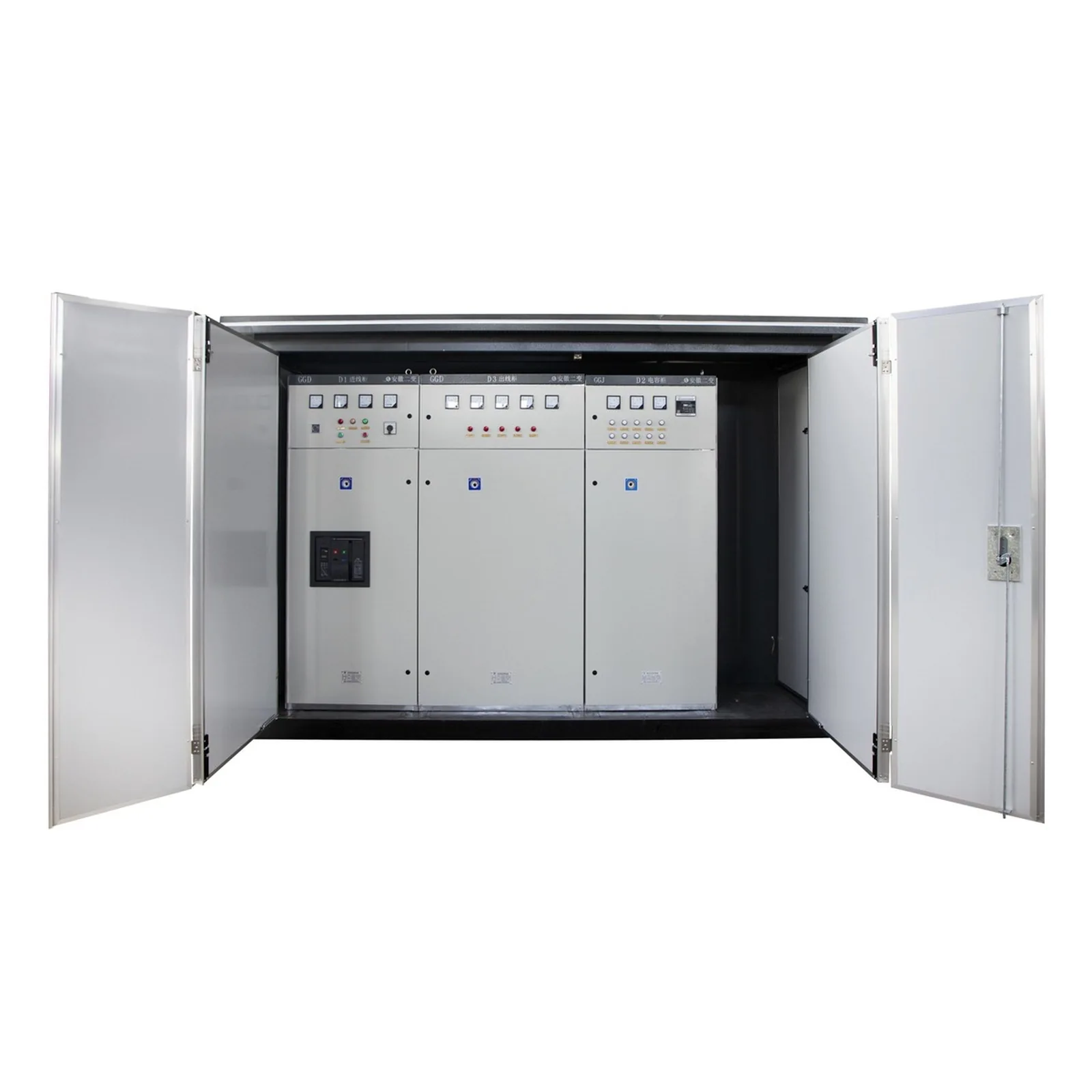 Prefabricated substation interior — european substation gallery interior view 002